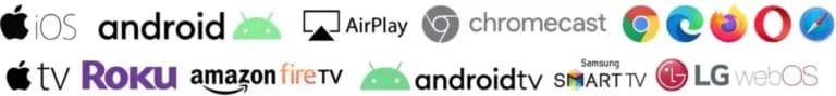 Supported IPTV Apps & Platforms