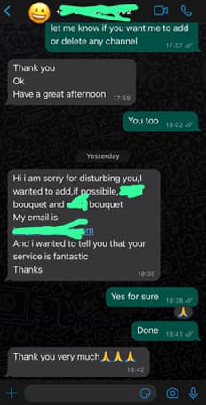IPTVDoor Customer Review