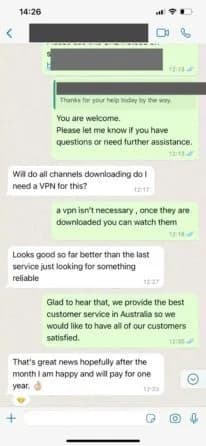 IPTVDoor Customer Review